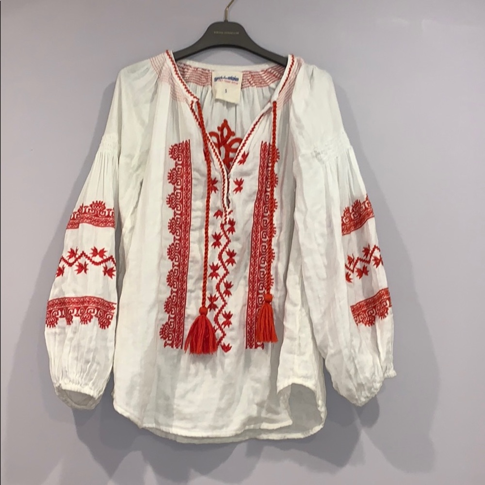 Gallabia Embroidered Top